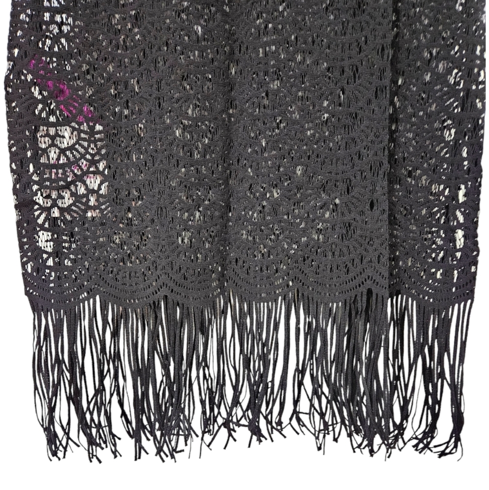 NWT L'agent By Agent Provocateur Karrie Fringe Swimsuit Cover-Up Size M - Picture 4 of 7